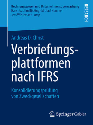 cover image of Verbriefungsplattformen nach IFRS